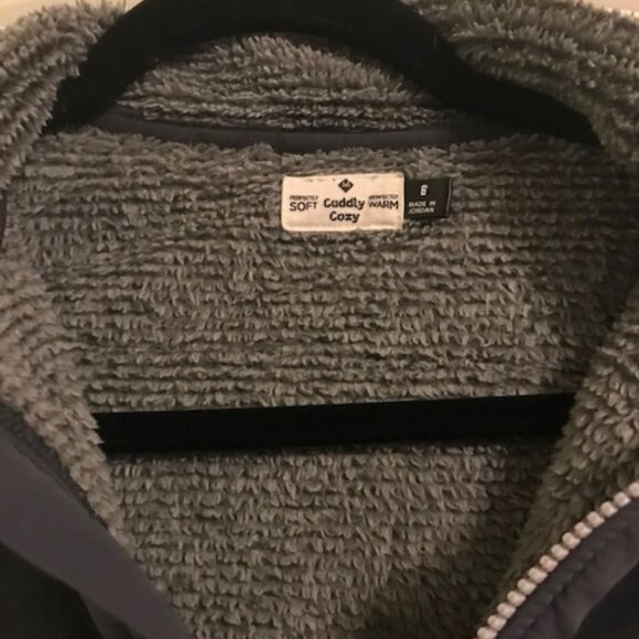 Members Mark Toddler Boy 6 Gray Fleece Jacket Zip-Up Pockets - Picture 3 of 3